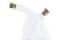 Hello Honey® Clear Handblown Glass Two in One Oil & Vinegar Cruet Set